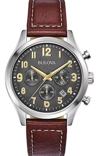 Reloj Bulova B Hombre Fechador Correa Cronografo Full Meses Sin