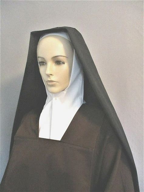 CARMELITE NUNS HABIT (COMPLETE) ; nun's habits,nuns robe, nuns habit ...