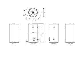 Thermann Squat Electric Hot Water Unit Single Element L KW From Reece