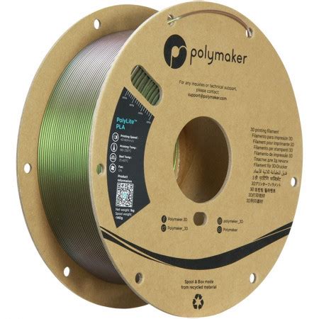 Filament Polymaker Polylite Pla Starlight Meteor Dinbox