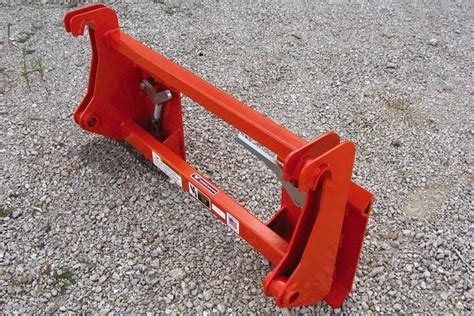 Kubota Front End Loaders To Skid Steer Quick Attach Off