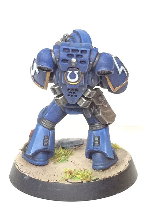 Notquitepainted Showcase Ultramarine Tactical Squad Space Marine