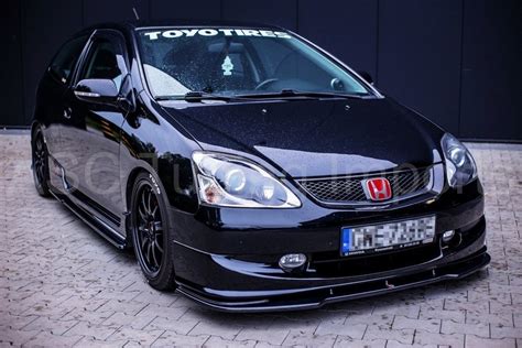 Maxton ABS lip pod přední nárazník Honda Civic 7G Type R EP3 04 06