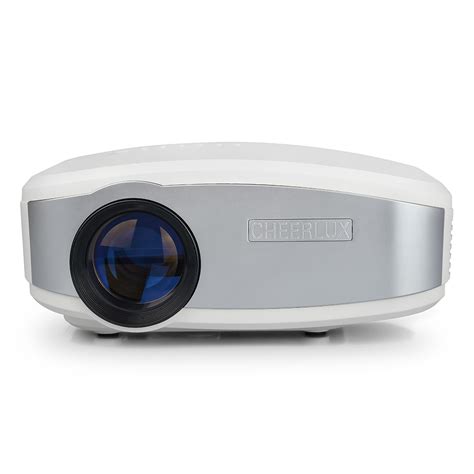 Cheerlux C6 1200 Lumens LCD Projector 720P White