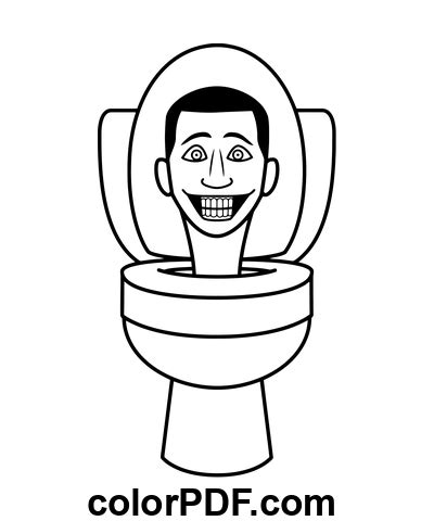 Skibidi Toilettes Pour Enfants Coloriages Et Livres En Pdf