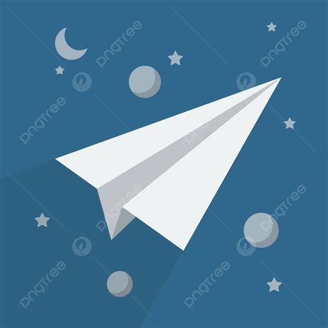 Paper Rocket In Space Idea Drive Startup Vector, Idea, Drive, Startup ...