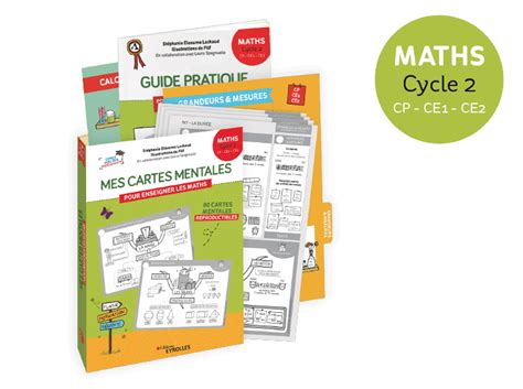 Mes Cartes Mentales Pour Enseigner Les Maths Cycle 2 CP CE1 CE2