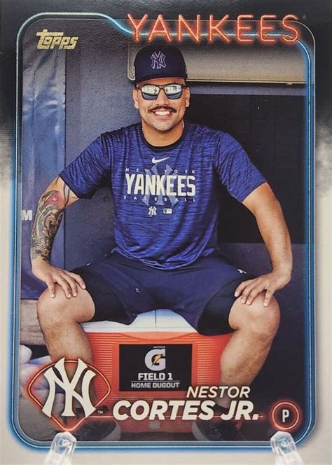 Nestor Cortes Jr 2024 Topps 51 Golden Mirror Image Variation Ssp Sgc 9 5 Price Guide