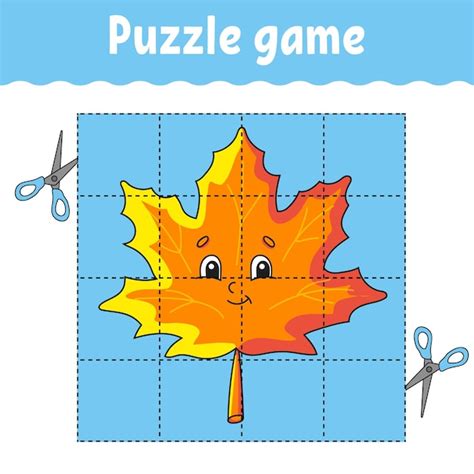 Premium Vector | Puzzle game for kids education developing worksheet ...