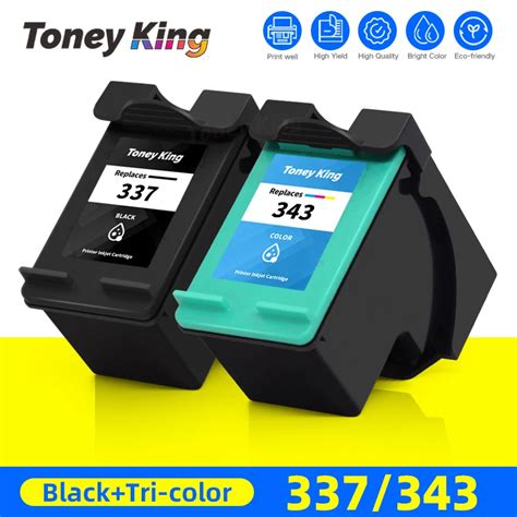 Remanufactured 337 343 Ink Cartridge Compatible For HP337 For HP343