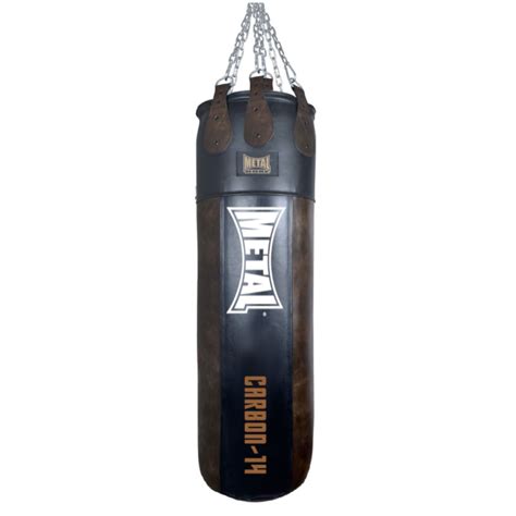 Sac De Frappe Cuir Carbon Fight M Tal Boxe Tudo Fr