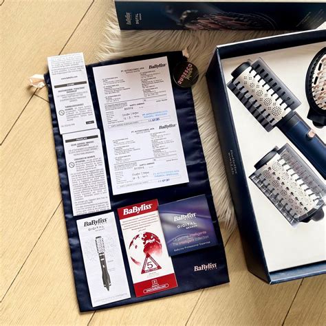 Babyliss Digital Sensor Air Brush Hot Air Styler As E Big Hair Blower Masih Garansi