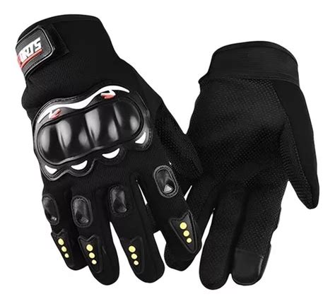 Guantes Para Moto Protección Dedo Completo Transpirable MercadoLibre