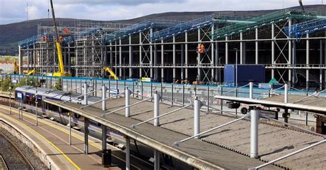 Weavers Cross Work Progresses On Belfasts Grand Central Station