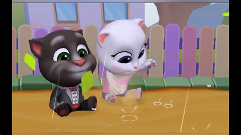 Talking Tom And Angela Cute Love By Random Music Youtube