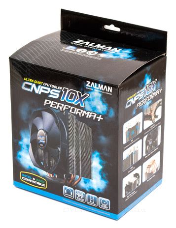 Обзор процессорного кулера Zalman CNPS10X Performa+