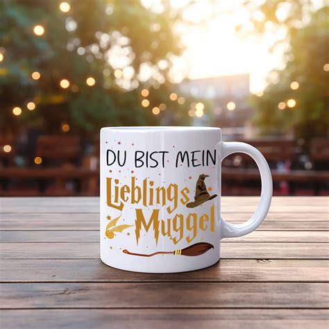 Tasse Mit Romantischem Spruch Du Bist Mein Lieblings Muggel