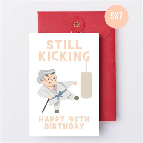 Th Birthday Card Happy Th Birthday Funny Th Birthday Etsy