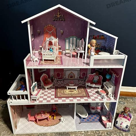 Wooden Dollhouse Kit - Etsy