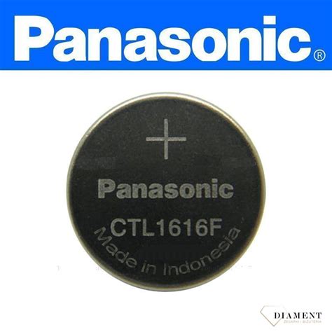 Oryginalny akumulator Panasonic CTL1616F 10382262 - www.zegarki-diament.pl
