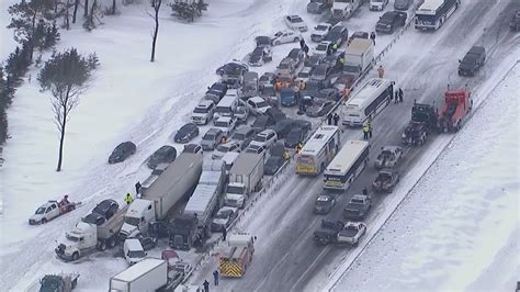 Nearly 100 Vehicle Pileup North Of Toronto Ctv Toronto News