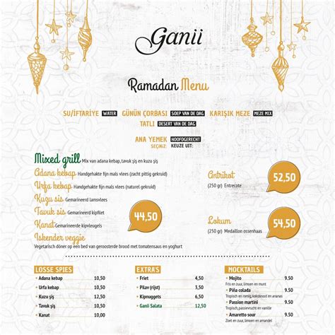 Breda Ramadan Menu Ganii Kebap Steak Ganii Kebap