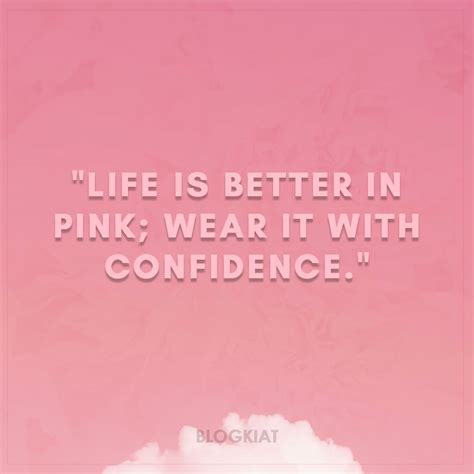 motivational pink quotes  brighten  day blogkiat