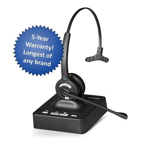 Leitner Officeally Lh270 Wireless Telephone Headset With Usb Work From Home Connection 5 Year