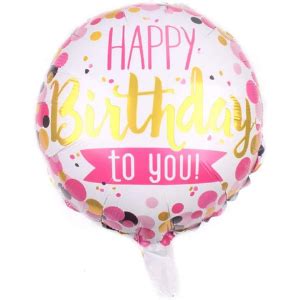 Diwuli Happy Birthday Ballon Edel Folien Luftballon Deko Amazon De