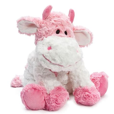 20cm Sitting Lovely Pink Cow Plush Toy,Plush Stuffy Cow Toy,Pink Cow ...