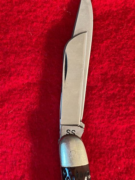 Case Xx Hp Ssp Blade Stockman Pocket Knife Jig Bone Handles Dot