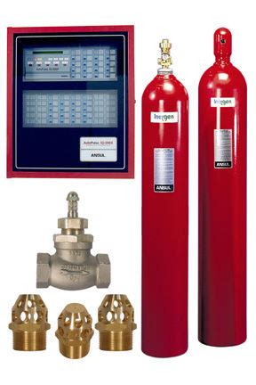 Clean Agent Fire Extinguishing System Inergen Ansul