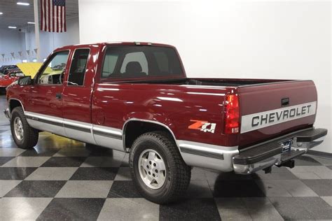 Classic Vintage Chrome Short Bed Chevy Truck 4 Wheel Drive Automatic 2 Tone Z71 Used Chevrolet