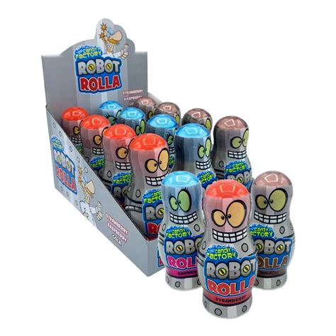 The Crazy Candy Factory Robot Rolla Candy 12 X 60ml Quay