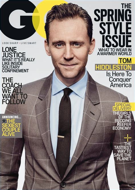 Tom Hiddleston Suits Up for GQ Cover Story, Talks Taylor Swift – The ...