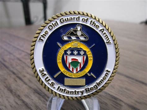 Us Army 3rd Infantry Regiment The Old Guard Honor Guard Challenge Coin