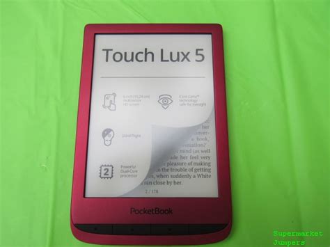 PocketBook Touch Lux 5 (PocketBook 628) review. It's better than my old ...