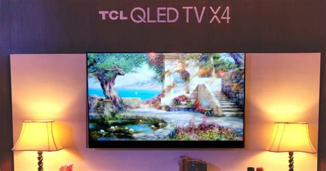 Tcl X Inch K Uhd Hdr Qled Android Tv With Harman Kardon Speakers