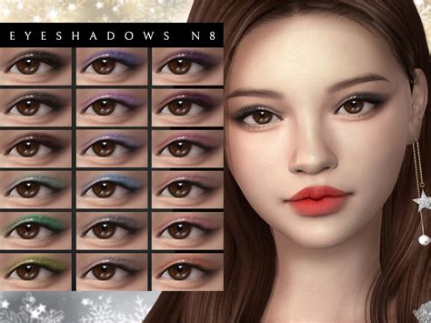 Eyeshadows N8 Screenshots The Sims 4 Create A Sim CurseForge