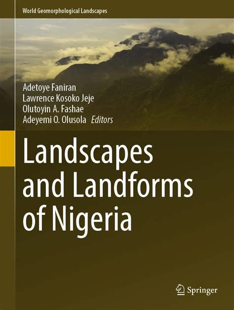 Landscapes and Landforms of Nigeria | NHBS Academic & Professional Books