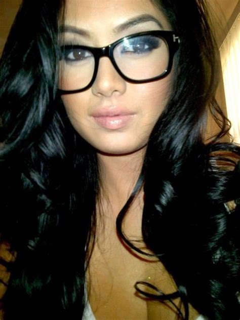 Girls With Glasses Beautiful Black Hair Girls With Glasses Girl