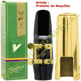 Sopro Divino Musical Boquilha Sax Alto Kit Vandoren V5 A45 Sm 416K