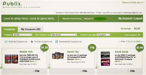 Publix Digital Coupons What To Know Living Well Spending Less®