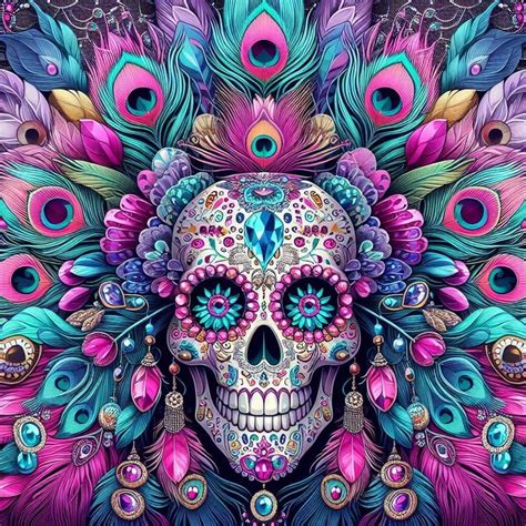 Pin By Ssil Esparza On Calaveras In Skull Wallpaper Day Of The