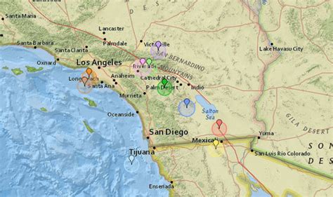 Earthquake Series Strikes Ring Of Fire With California Hit Multiple