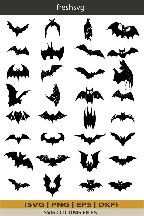 Halloween Bat SVG Halloween Bat Bundle SVG Halloween Bat Etsy Etsy