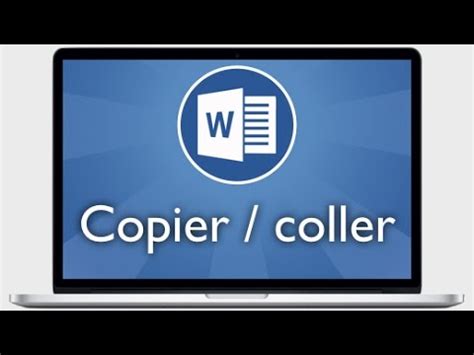 Tutoriel Word 2013 Faire un copier coller et ses options avancées