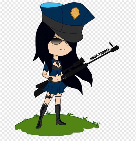 Officer Caitlyn Chibi