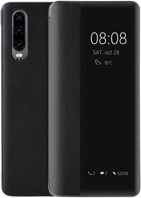 Huawei Mate Pro H Lle Luxus Pu Leder Handyh Lle Smart View Flip