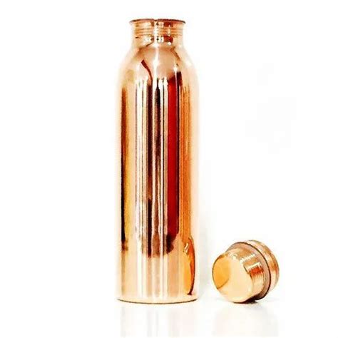 Leak Proof Plain Pure Handmade Copper Bottle 1000 Ml At Rs 265 Piece